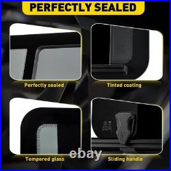 Front Right 780x240mm Dark Tint Sliding Window Motorhome Waterproof Universal