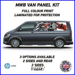 Full Colour Printed Mwb Van Panel Wrap Kit 15 Motorhome Campervan Vinyl MWBFC15