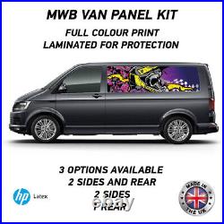 Full Colour Printed Mwb Van Panel Wrap Kit 5 Motorhome Campervan Vinyl MWBFC05