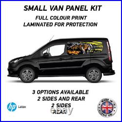 Full Colour Printed Small Van Panel Wrap Kit 10 Motorhome Campervan SMFC10