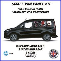 Full Colour Printed Small Van Panel Wrap Kit 11 Motorhome Campervan SMFC11