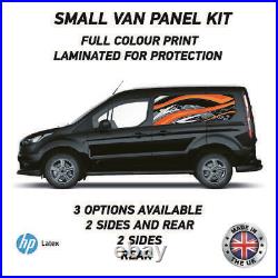 Full Colour Printed Small Van Panel Wrap Kit 12 Motorhome Campervan SMFC12