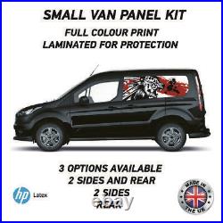 Full Colour Printed Small Van Panel Wrap Kit 15 Motorhome Campervan SMFC15