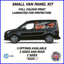 Full Colour Printed Small Van Panel Wrap Kit 16 Motorhome Campervan SMFC16