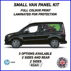 Full Colour Printed Small Van Panel Wrap Kit 17 Motorhome Campervan SMFC17