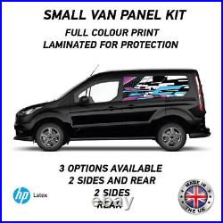 Full Colour Printed Small Van Panel Wrap Kit 2 Motorhome Campervan SMFC02