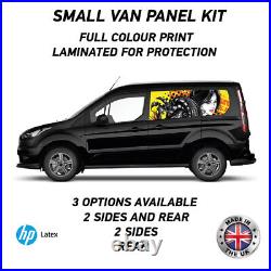 Full Colour Printed Small Van Panel Wrap Kit 3 Motorhome Campervan SMFC03