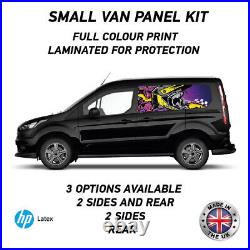 Full Colour Printed Small Van Panel Wrap Kit 5 Motorhome Campervan SMFC05
