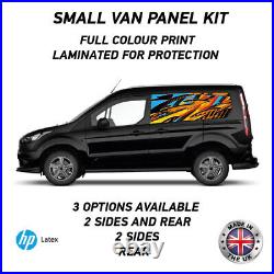 Full Colour Printed Small Van Panel Wrap Kit 6 Motorhome Campervan SMFC06