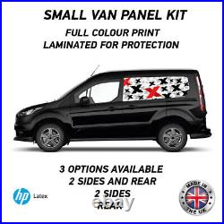 Full Colour Printed Small Van Panel Wrap Kit 7 Motorhome Campervan SMFC07