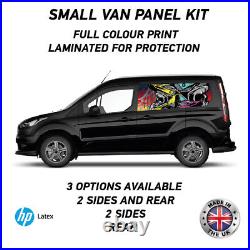 Full Colour Printed Small Van Panel Wrap Kit 8 Motorhome Campervan SMFC08
