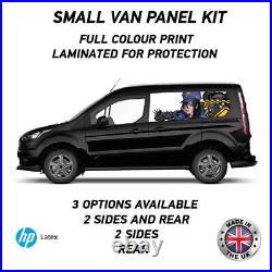 Full Colour Printed Small Van Panel Wrap Kit 9 Motorhome Campervan SMFC09