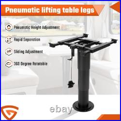 Gas Lift Table Leg Adjustable 4-Way Slide Function for Motorhome Camper Van UK