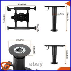 Gas Lift Table Leg Adjustable 4-Way Slide Function for Motorhome Camper Van UK