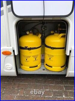 Gaslow 2.7Kg Refillable LPG Cylinder Motorhome Caravan Camper Van