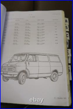Genuine Bedford CF Parts manual Catalogue Truck Lorry camper van motorhome Blitz