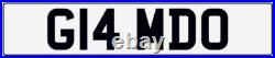 Glam Number Plate Do Glamping Car Reg G14 Mdo Camper Van Motorhome Fees Paid