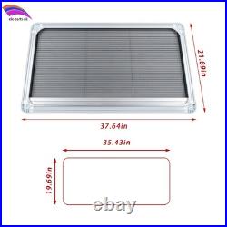 Grey Blind Flyscreen Caravan Camper Van Motorhome Conversion RV 90cmx50cm