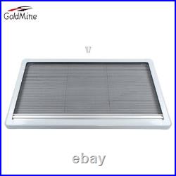 Grey Motorhome Blind Flyscreen Caravan Camper Van Conversion Rv 110cm×55cm