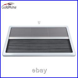 Grey Motorhome Blind Flyscreen Caravan Camper Van Conversion Rv 110cm×55cm