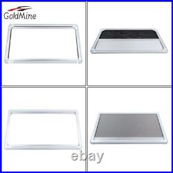 Grey Motorhome Blind Flyscreen Caravan Camper Van Conversion Rv 110cm×55cm