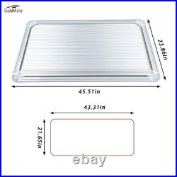 Grey Motorhome Blind Flyscreen Caravan Camper Van Conversion Rv 110cm×55cm