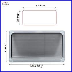 Grey Motorhome Blind Flyscreen Caravan Camper Van Conversion Rv 110cm×55cm