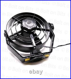 HELLA 6100 Turbo Universal 24V Black Fan / Motorhome / Camper Van / Boat / Truck