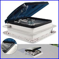 HOT Roof Vent Fan Camper Van Motorhome RV Caravan Skylight Vent With LED Light