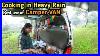 Heavy-Rain-And-Cooking-In-Our-Camper-Van-In-Deep-Forest-01-knuc