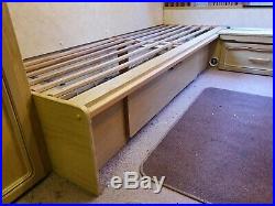 Kingsize Caravan Wooden Benches Double Bed Base Motorhome Camper Van Conversion