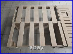 L Shape Camper Fold/Slide Bed and Seat Motorhome Camper Van Campervan Storage