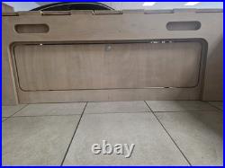 L Shape Camper Fold/Slide Bed and Seat Motorhome Camper Van Campervan Storage