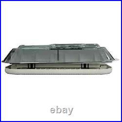 LED Skylight Dome Roof Vent Motorhome Camper Van Caravan Horsebox 580mmx580mm