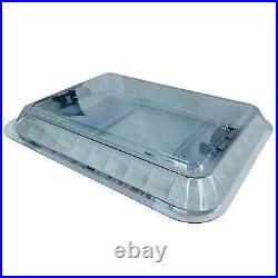 LED Skylight Dome Roof Vent Motorhome Camper Van Caravan Horsebox 835x645mm