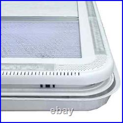 LED Skylight Max Roof Vent Motorhome Camper Van Horsebox Caravan 820mmx620mm