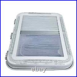 LED Skylight Max Roof Vent Shower Hatch Motorhome Camper Van Caravan 820x620mm