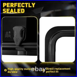 Left Rear & Right Rear 780x240mm Universal Sliding Window Set for Motorhome 2x