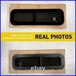 Left Rear & Right Rear 780x240mm Universal Sliding Window Set for Motorhome 2x