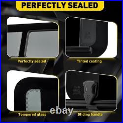 Left Rear & Right Rear 780x280mm Universal Sliding Window Set for Motorhome 2x