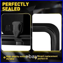 Left Rear & Right Rear 780x280mm Universal Sliding Window Set for Motorhome 2x