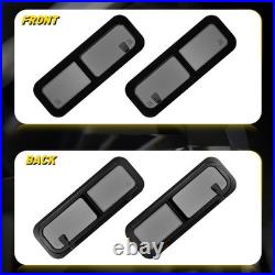 Left Rear & Right Rear 780x280mm Universal Sliding Window Set for Motorhome 2x