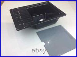 MIDI Acrylic Sink & Flute Drainer campervan motorhome Caravan Van Camping NEW MIDI Acrylic Sink & Flute Drainer campervan motorhome Caravan Van Camping NEW