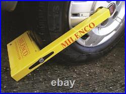 Milenco Compact Wheel Clamp Caravan / Motorhome / Camper Van + Storage Bag
