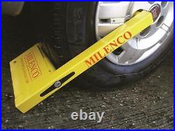 Milenco Compact Wheel Clamp? Caravan / Motorhome / Camper Van + Storage Bag