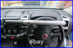 Milenco High Security Steering Wheel Lock Silver Camper Van Motorhome 0505