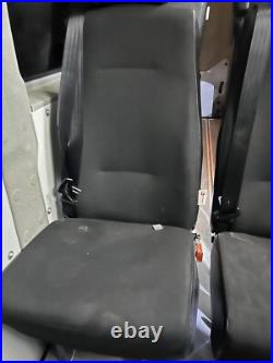 Minibus single seat motorhome campervan with unwin quick release and seat belt
