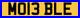 Mobile-Private-number-plate-mobile-home-motorhome-camper-van-car-reg-MO13-BLE-01-gwi