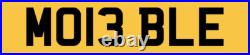 Mobile Private number plate mobile home motorhome camper van car reg MO13 BLE Mobile Private number plate mobile home motorhome camper van car reg MO13 BLE