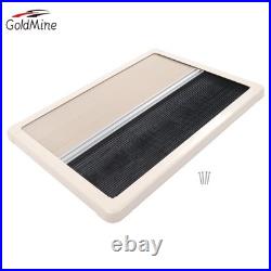 Motorhome 70cmx65cm Blind Flyscreen Caravan Camper Van Conversion RV Cream